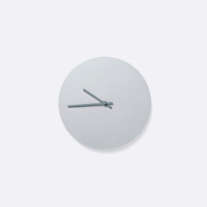 Steel wall clock